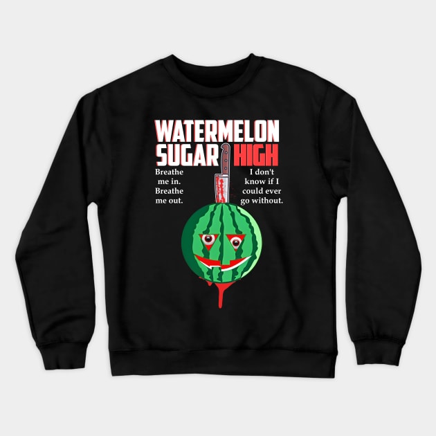 Watermelon Crewneck Sweatshirt by artbooming